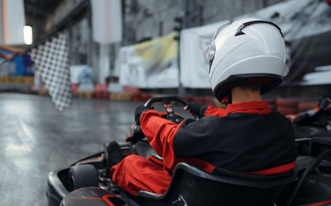 El primer karting elèctric del món dins d’un estadi
